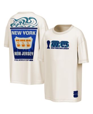 Мужская футболка Outerstuff FIFA World Cup 2026 New York/New Jersey Big City Poster в цвете Natural