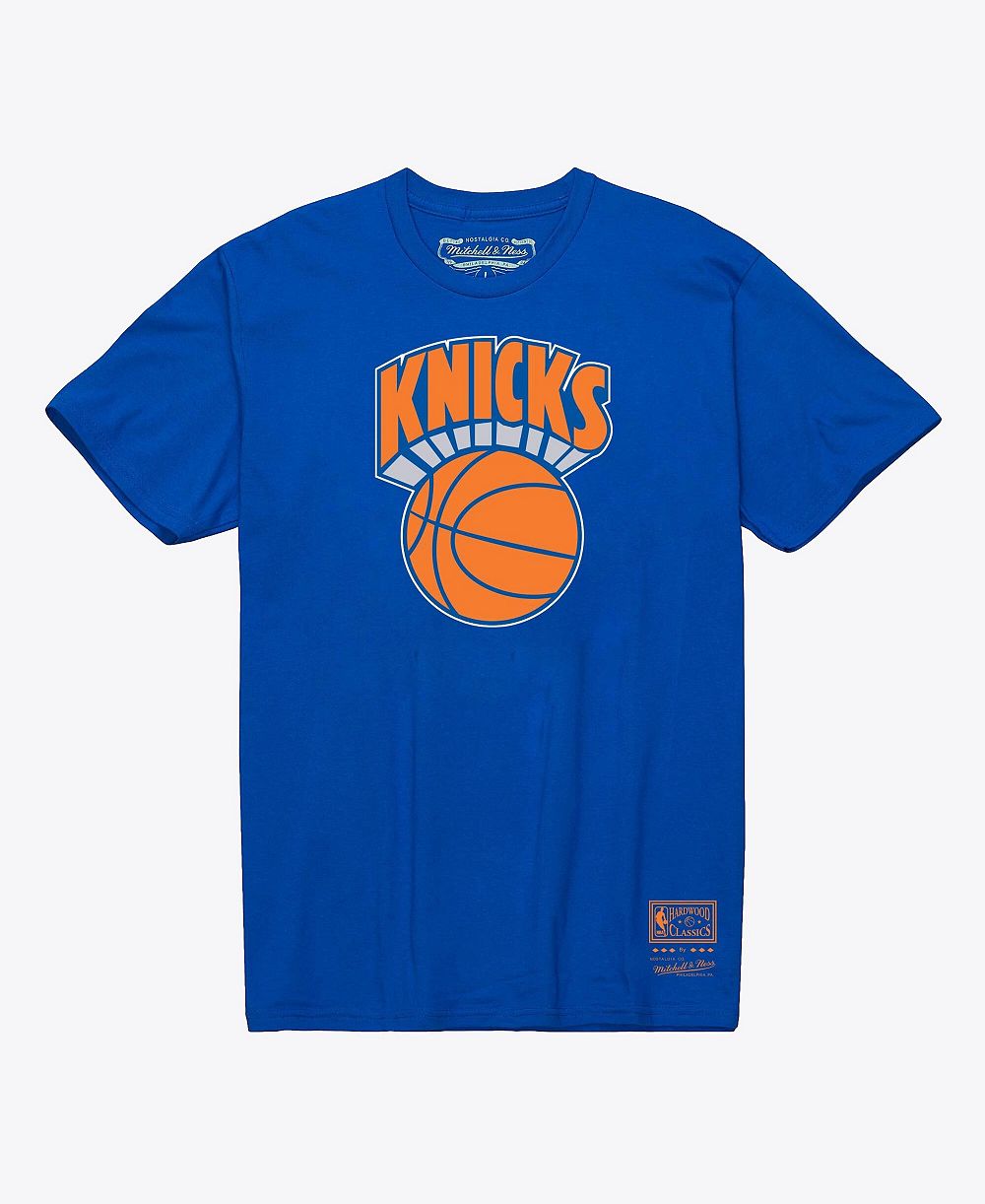 Мужская футболка Mitchell & Ness Blue New York Knicks MVP