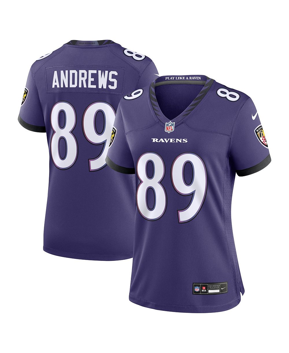 Nike Women's Mark Andrews Purple Baltimore Ravens Team Game Jersey