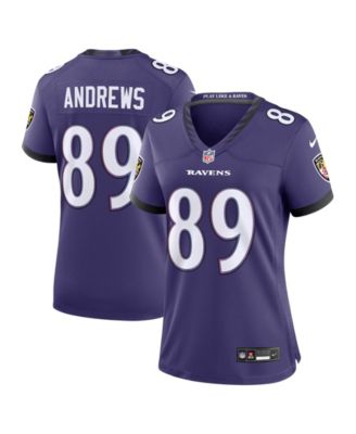 Nike Women's Mark Andrews Purple Baltimore Ravens Team Game Jersey