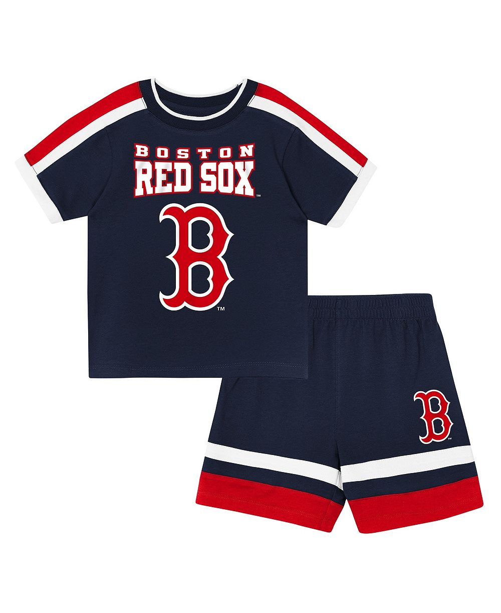Детский комплект футболка и шорты Outerstuff Preschool Navy Boston Red Sox