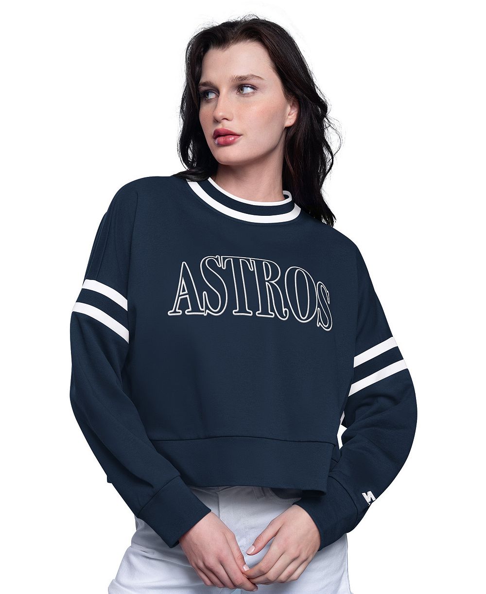 Женская свитшот-толстовка Starter Houston Astros Power Play Cropped