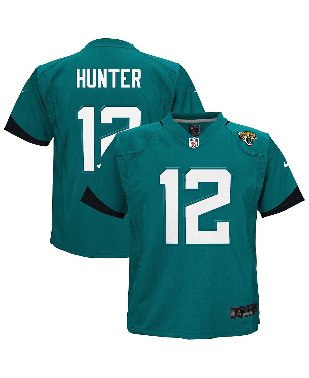 Детская джерси Nike Travis Hunter Teal Jacksonville Jaguars Team Game