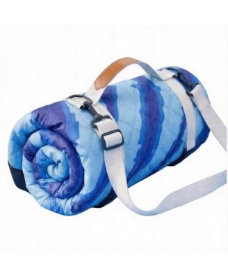 Tie dye blue