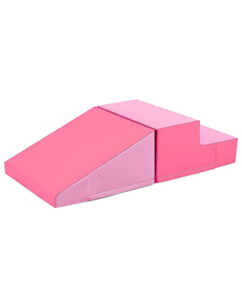 Детский игровой набор Slickblue 2-Piece Foam Play Set Slide and Step Climbing Blocks