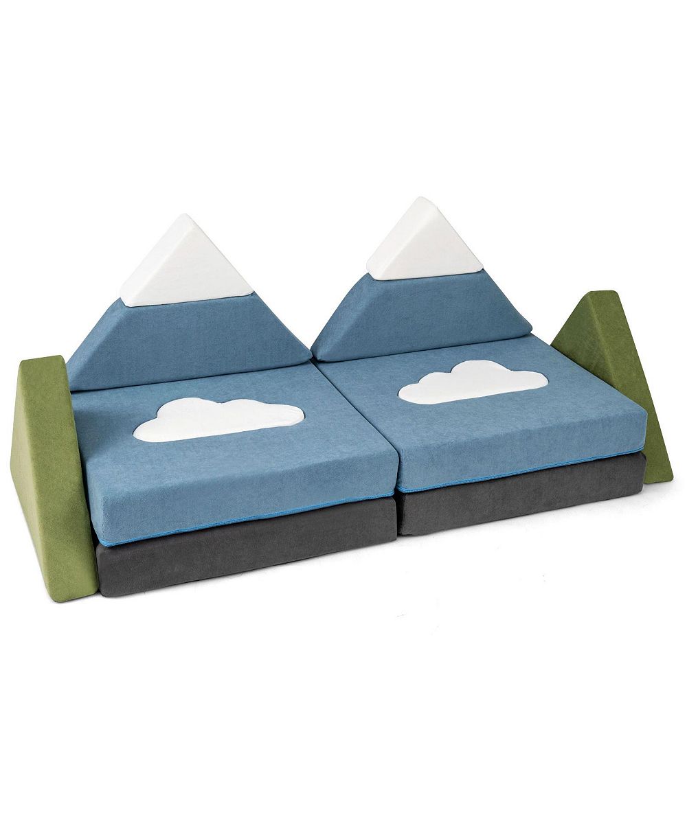 Игровой набор Slickblue Toddler 12 Piece Foam Construction Fort Set