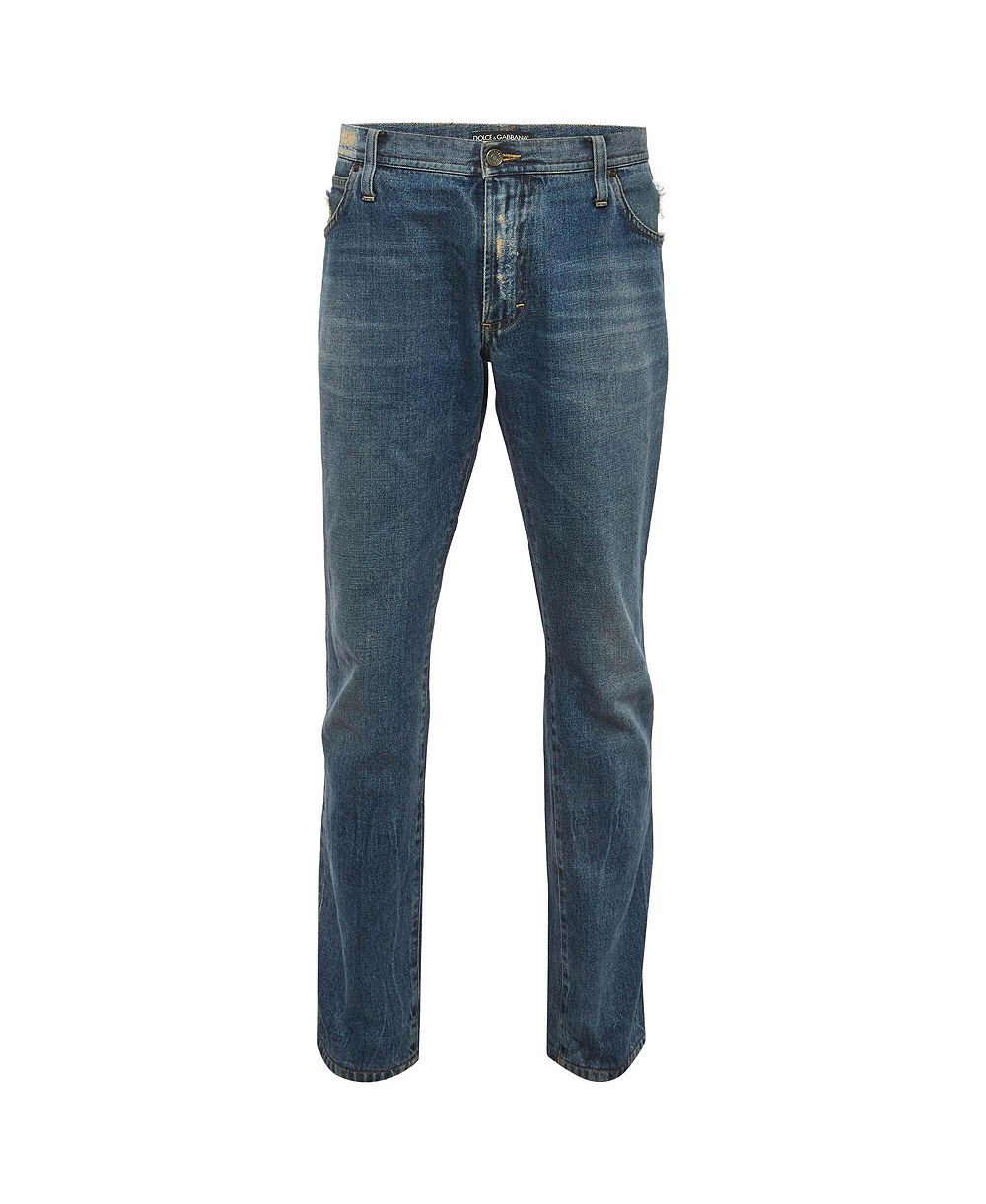 Мужские джинсы Pre-Owned Dolce & Gabbana Distressed