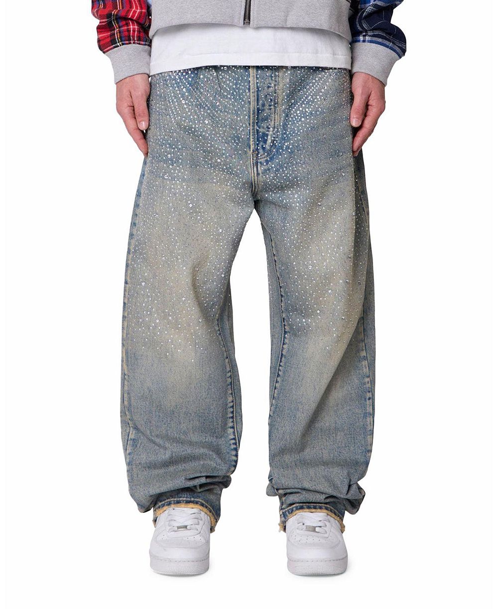 mnml Men's Ultra Baggy Gem Denim Jeans
