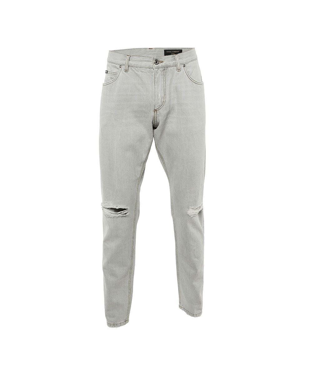 Pre-Owned Dolce & Gabbana Men's Denim Regular Fit Jeans