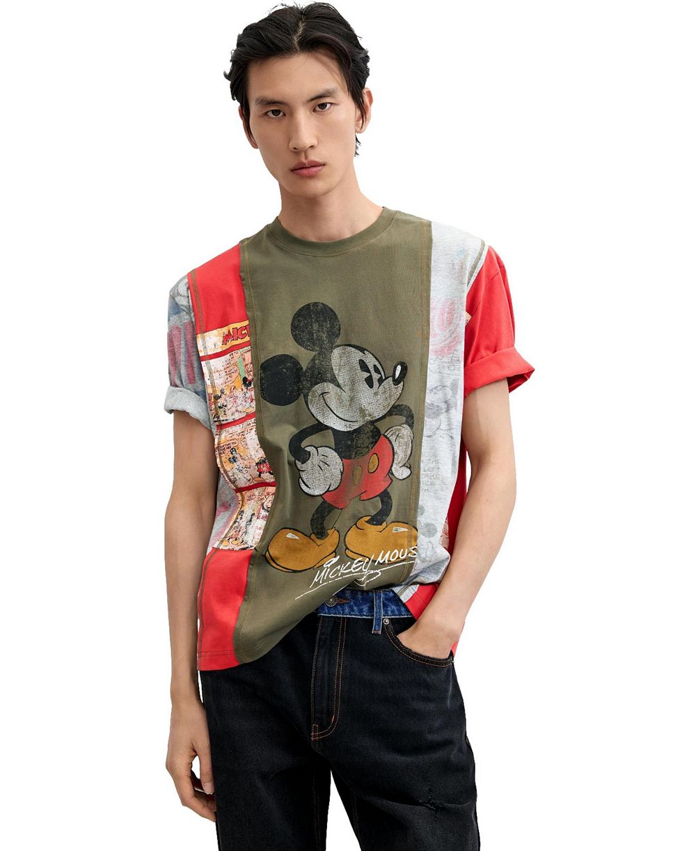Мужская футболка Desigual Mickey collage