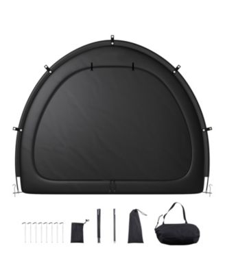 VEVOR Outdoor Bike Storage Tent Fan-Shaped Waterproof Bike Tent for 4 to 5 Bikes