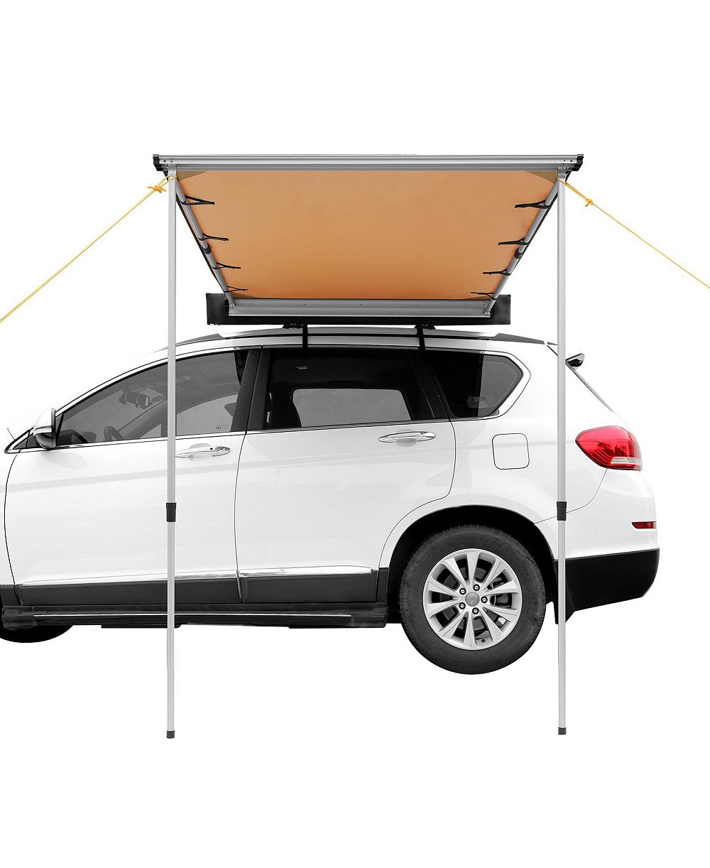 VEVOR Vehicle Awning 4.6'x6.6' Shade Coverage Car Side Awning PU3000 mm UV50+