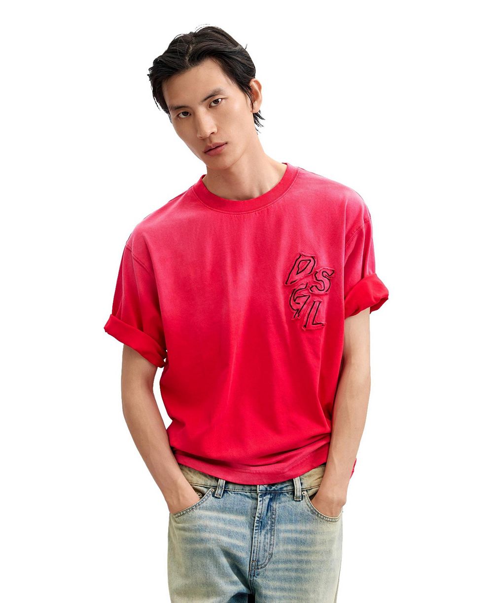 Мужская футболка Desigual Embroidered Mickey T-shirt