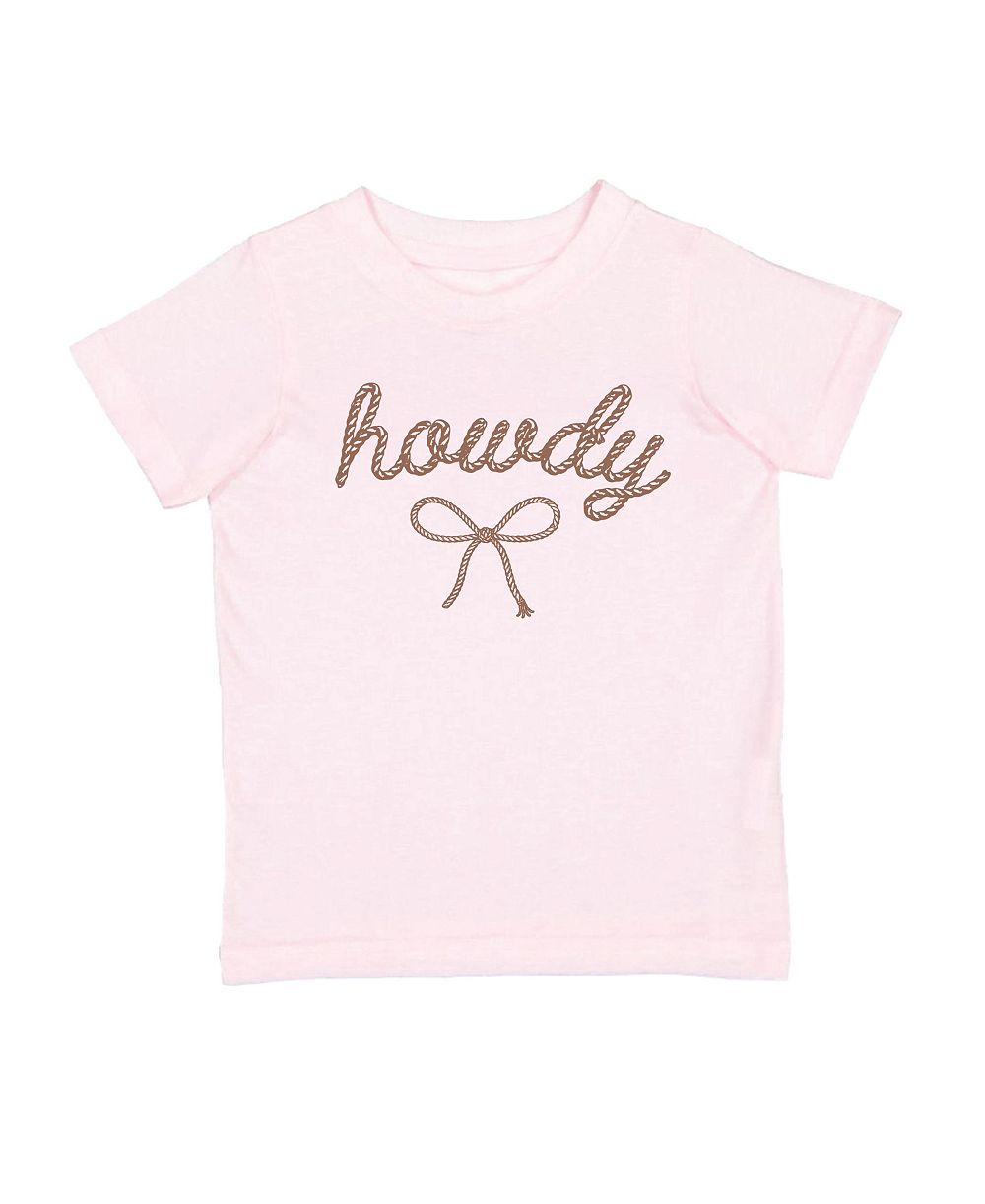 Детская футболка Sweet Wink с принтом Bandana Howdy Darling, короткий рукав
