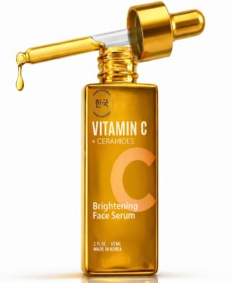 Lovery Vitamin C and Ceramides Brightening Face Serum - Korean Skin Care Radiance and Barrier Repair Treatment