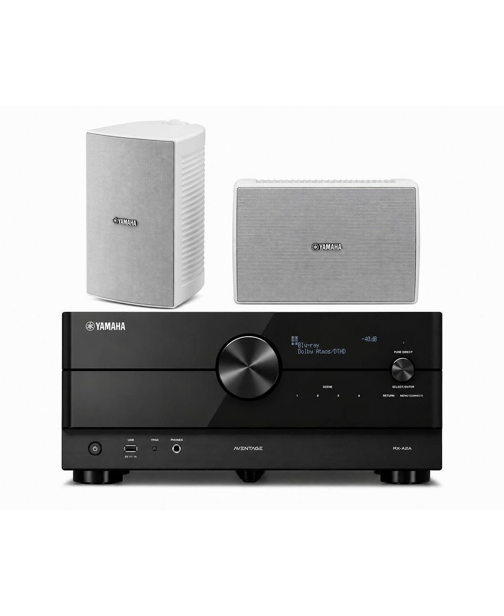 AV-ресивер Yamaha RX-A2A 7.2-Channel 8K с динамиками