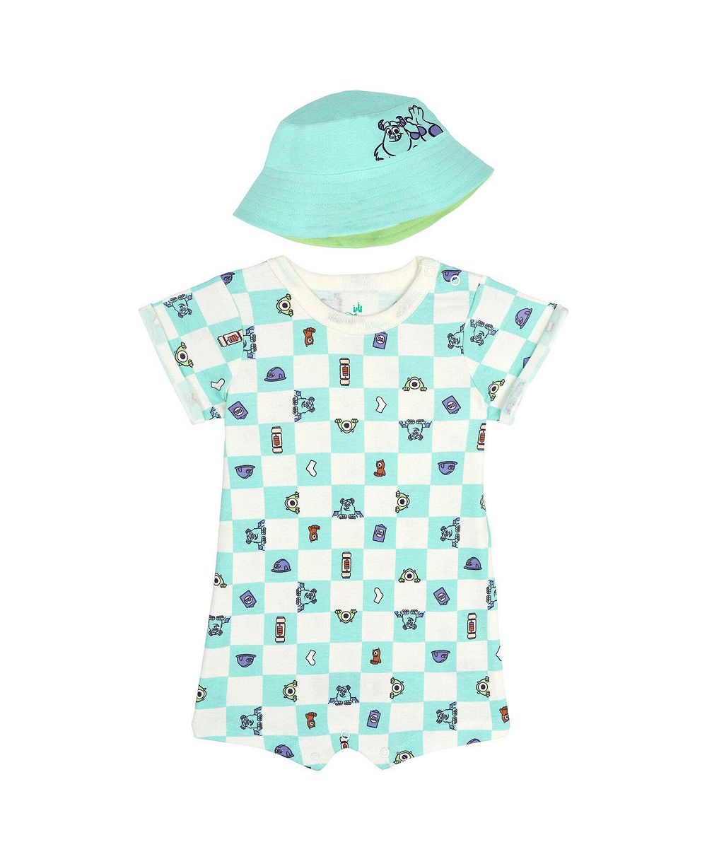 Детский комплект из ромпера и шапки Monsters Inc. 2-Piece