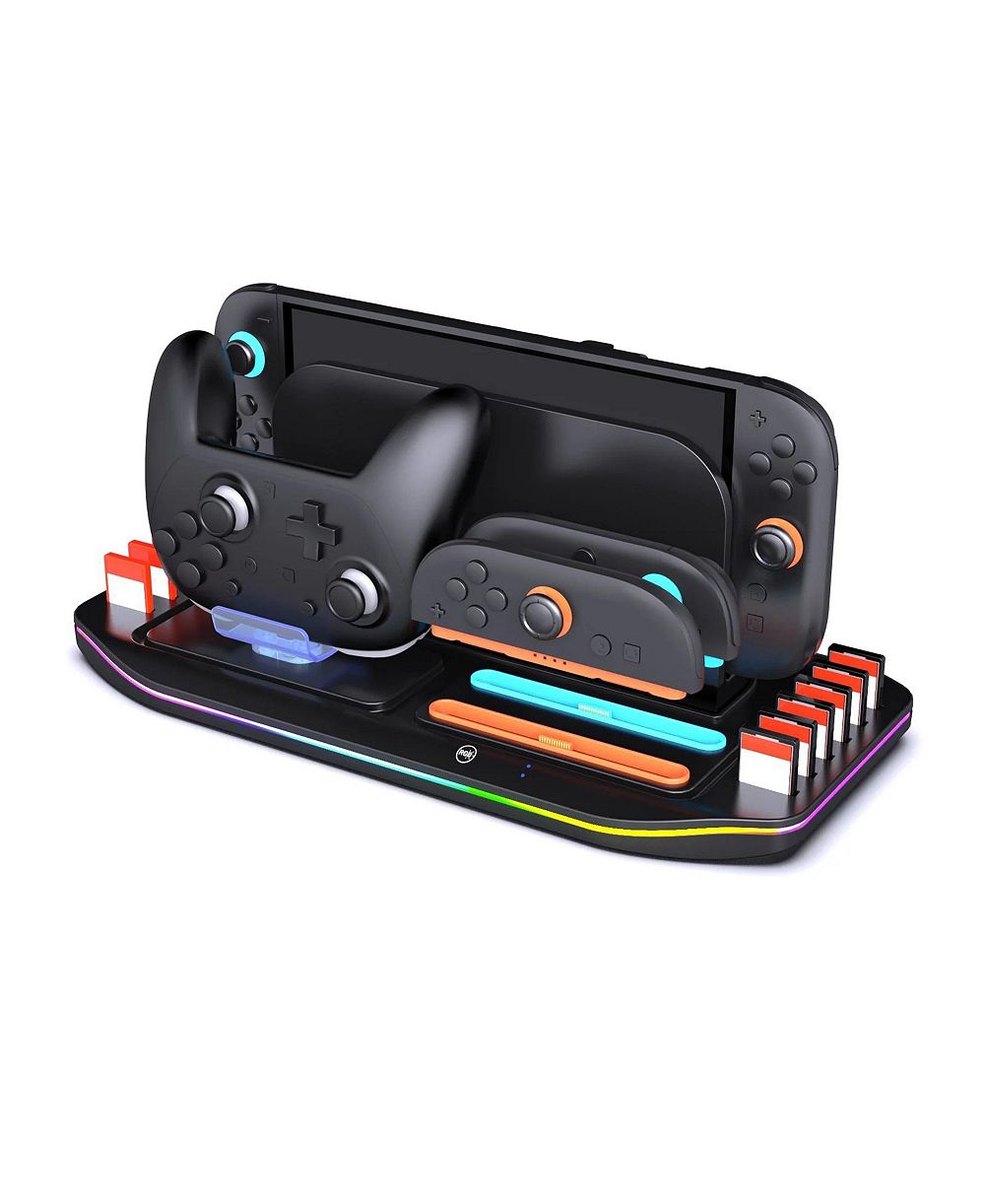 SonicGrace RGB Organizer Station Type-C Charging Dock for Nintendo Switch 2