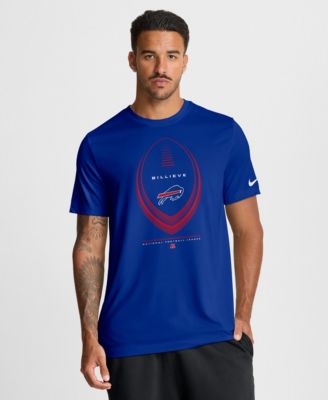 Мужская футболка Nike Buffalo Bills Legend Icon Dri-FIT, королевский синий
