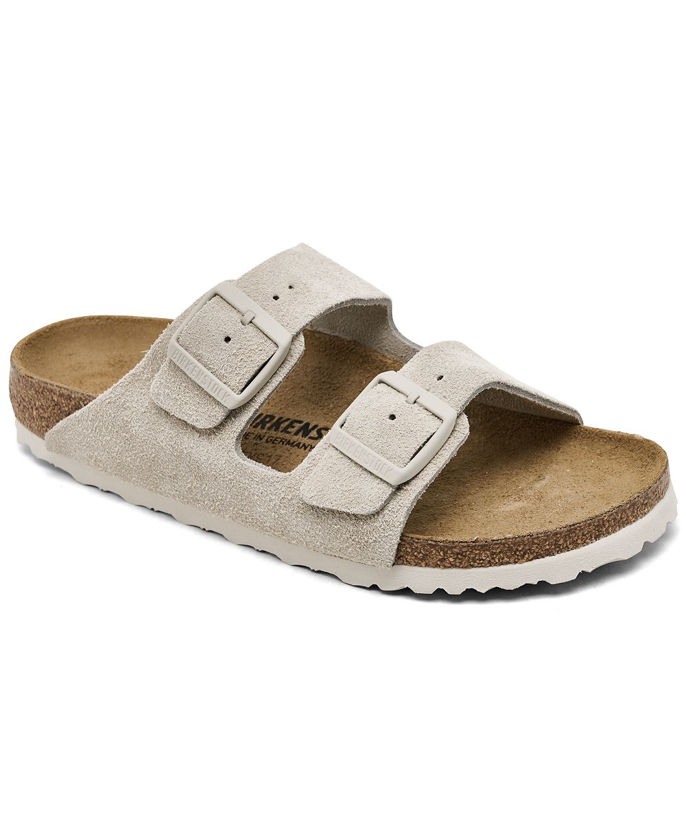 Birkenstock Women's Arizona Suede Leather Sandals from Finish Line
