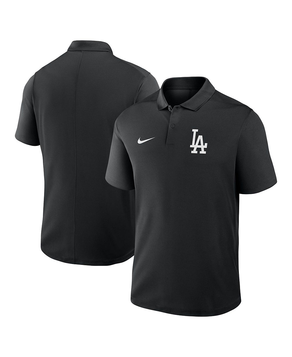 Nike Men's Black Los Angeles Dodgers Dri-FIT Victory Polo Shirt
