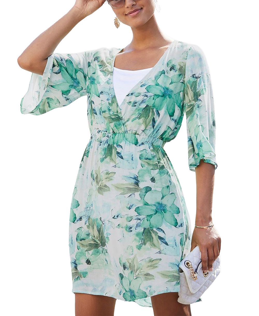 Женское платье LASCANA Floral Layered Look