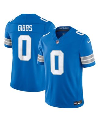Nike Men's Jahmyr Gibbs Blue Detroit Lions Vapor F.U.S.E. Stitched Limited Jersey