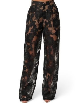 Женские брюки JLUXLABEL Organza Floral