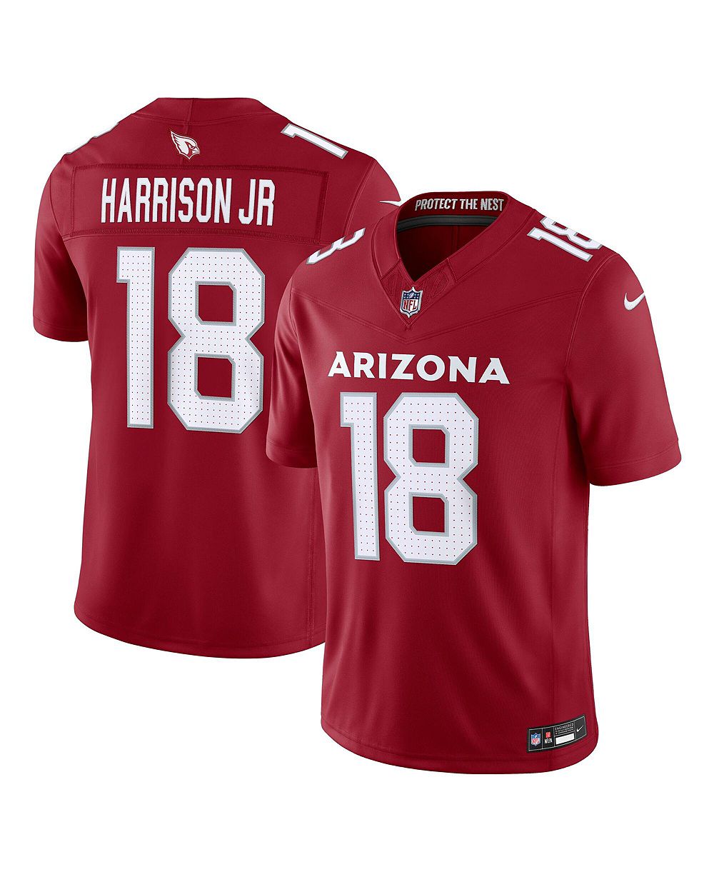 Nike Men's Marvin Harrison Jr. Cardinal Arizona Cardinals Vapor F.U.S.E. Stitched Limited Jersey