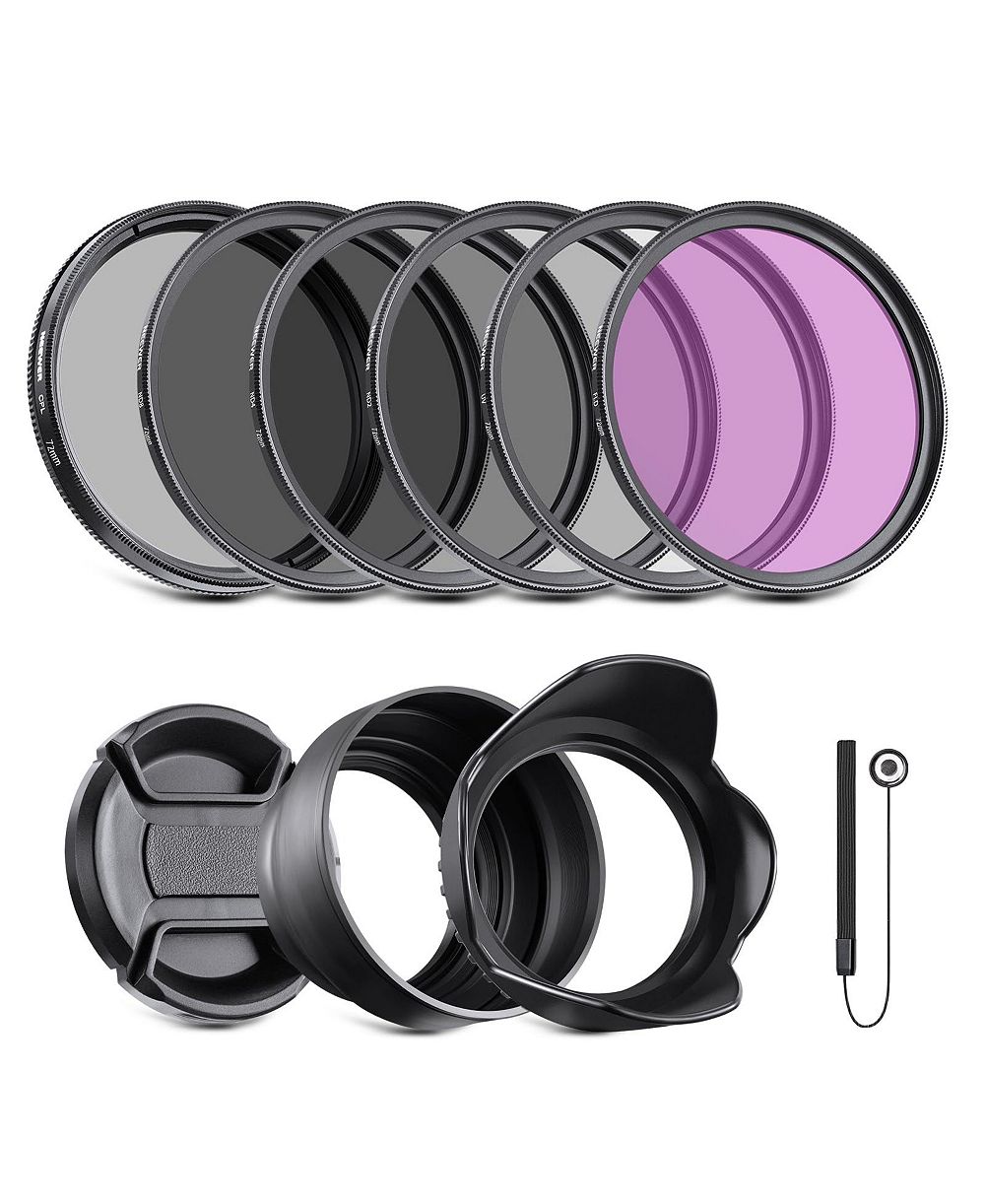 Neewer ND2 Lens Accessory with ND2, ND4, ND8 Filter Kit