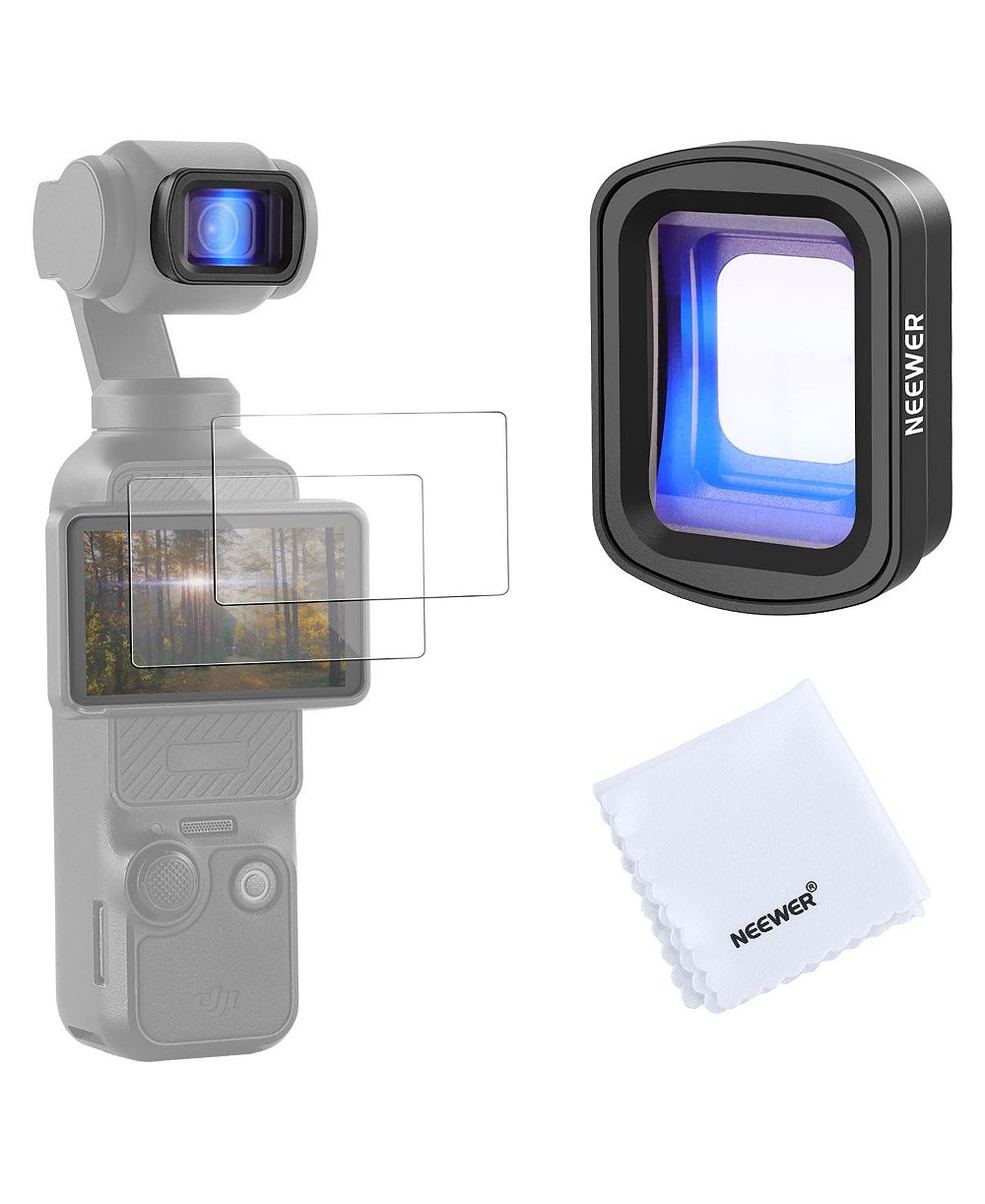 Neewer FL-C56 1.2X and 2X Anamorphic Lens [Compatible with DJI Osmo Pocket 3]