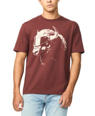 Buffalo David Bitton Men's Tulio Vintage Graphic T-Shirt