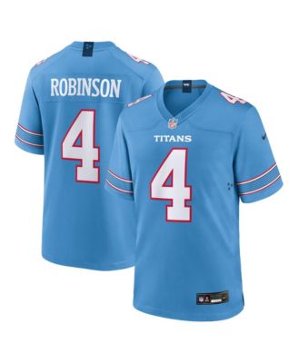 Мужская джерси Nike Light Blue Tennessee Titans Team Game