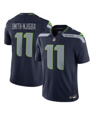 Мужская джерси Nike Jaxon Smith-Njigba College Navy Seattle Seahawks Vapor F.U.S.E. Stitched Limited