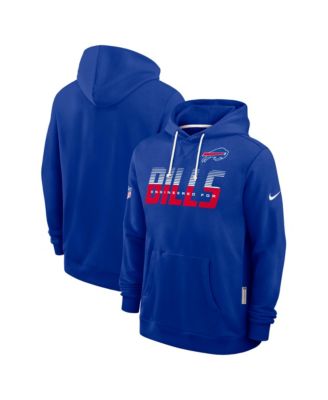 Nike Men's Royal Buffalo Bills Sideline Standard Issue Dri-FIT Hoodie