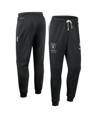 Брюки Nike Men's Black Las Vegas Raiders Sideline Standard Issue Dri-FIT Taper
