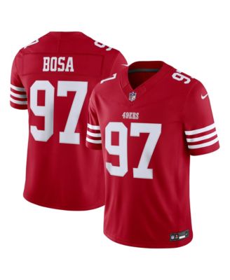 Nike Мужской джерси Nick Bosa Scarlet San Francisco 49ers Vapor F.U.S.E. Stitched Limited