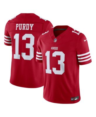 Мужская джерси Nike Brock Purdy Scarlet San Francisco 49ers Vapor F.U.S.E. Stitched Limited
