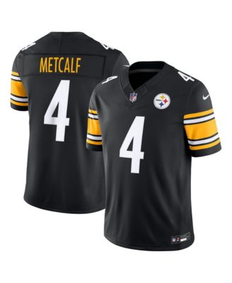 Мужская джерси Nike DK Metcalf Pittsburgh Steelers Vapor F.U.S.E. Stitched Limited Black