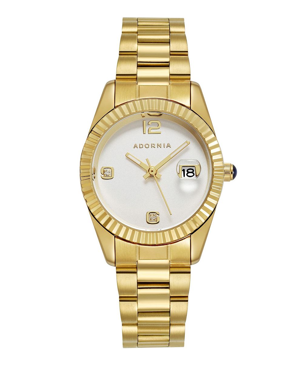 Женские часы ADORNIA Gold Rome White Face
