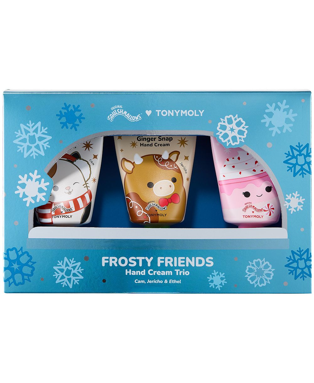 TONYMOLY набор из 3 кремов для рук Squishmallows Frosty Friends