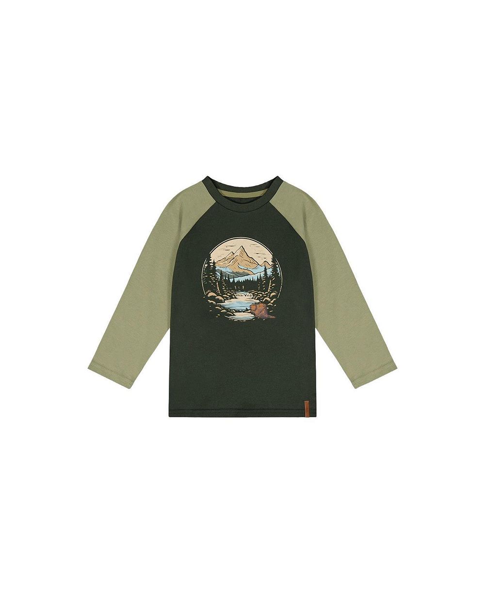 Детская футболка Deux par Deux Raglan