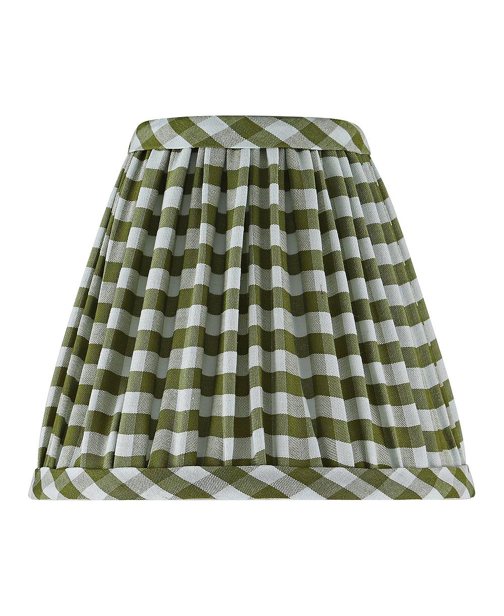 Springcrest Абажур хлопковый в клетку Gingham Plaid (3x6x5)