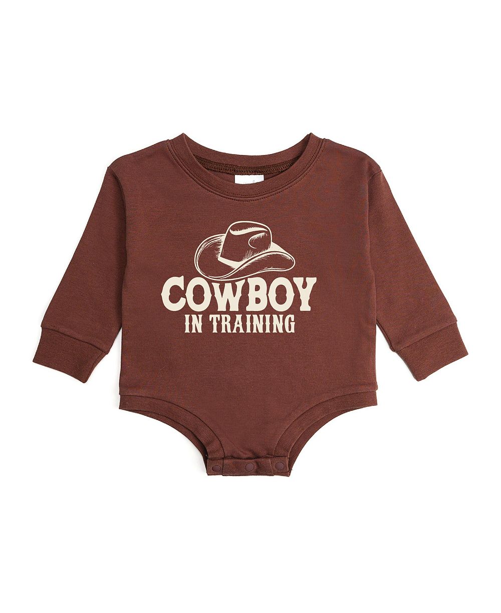 Детский ромпер Sweet Wink Cowboy In Training Western Long Sleeve