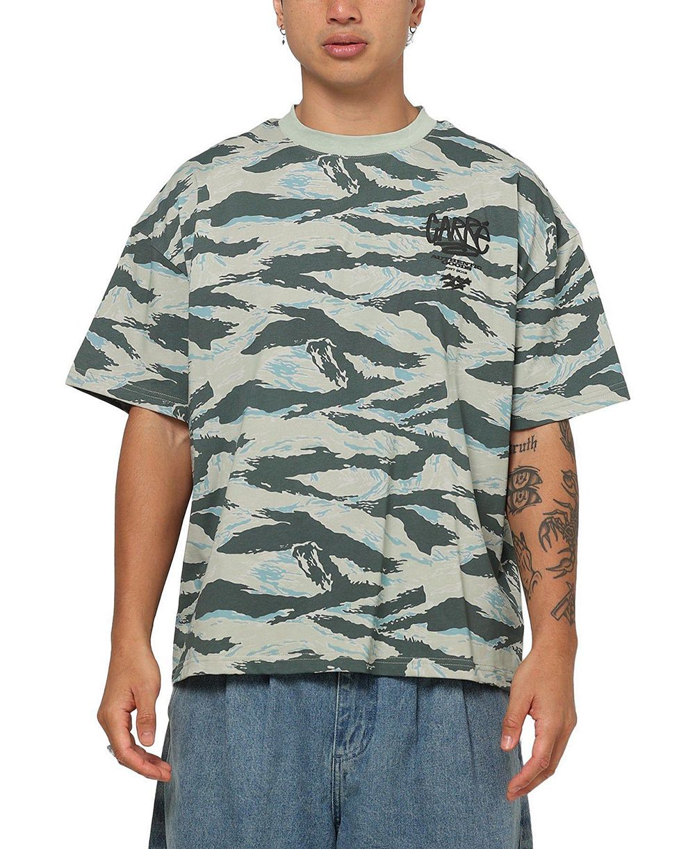 Мужская футболка CARRE WNF Ringer Tiger Camo