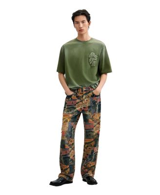 Desigual Men's Mickey printed jeans