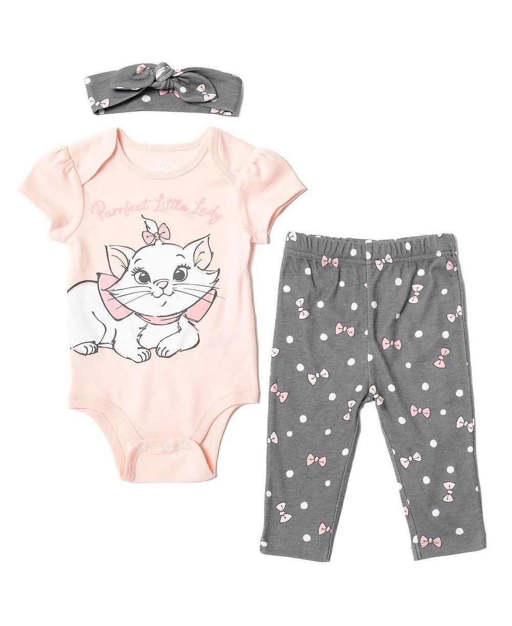 Комплект из боди и брюк The Aristocats для девочек Baby Girls Marie от новорожденного до 24 месяцев