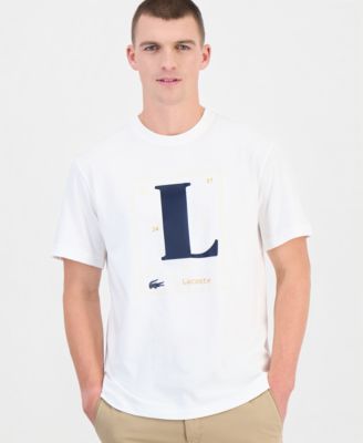 Lacoste Men's Short-Sleeve Classic-Fit Crewneck T-Shirt