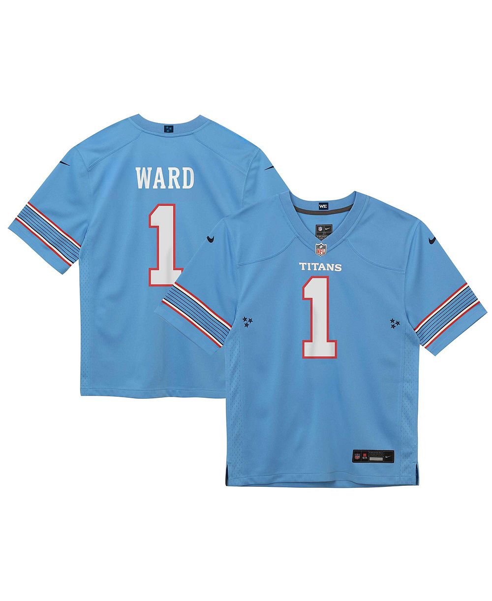 Детская джерси Nike Tennessee Titans Team Game Cameron Ward Light Blue