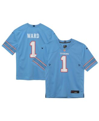 Детская джерси Nike Tennessee Titans Team Game Cameron Ward Light Blue